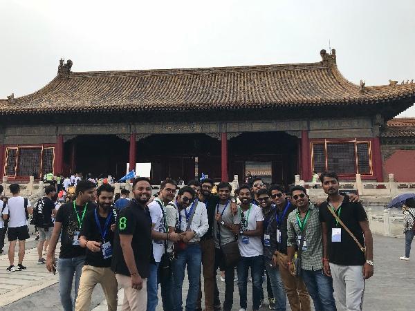 200名印度青年代表团来华访问 点赞中国成就